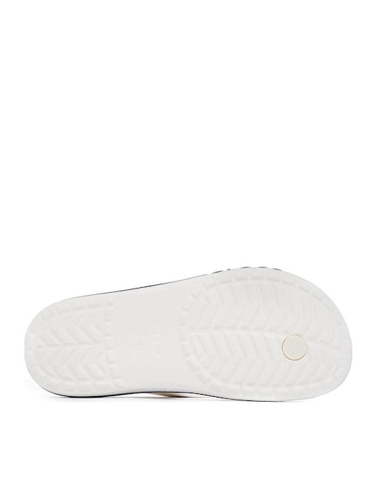 Crocs Bayaband Ανδρικά Flip Flops Λευκά 205393-126