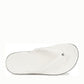 Crocs Crocband Ανδρικά Flip Flops Ανατομικά Λευκά 11033-100