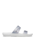 Crocs Glitter II Slides σε Λευκό Χρώμα 207769-90H