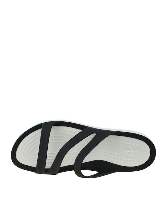 Crocs Swiftwater Sandal Σαγιονάρες σε Μαύρο Χρώμα 203998-066