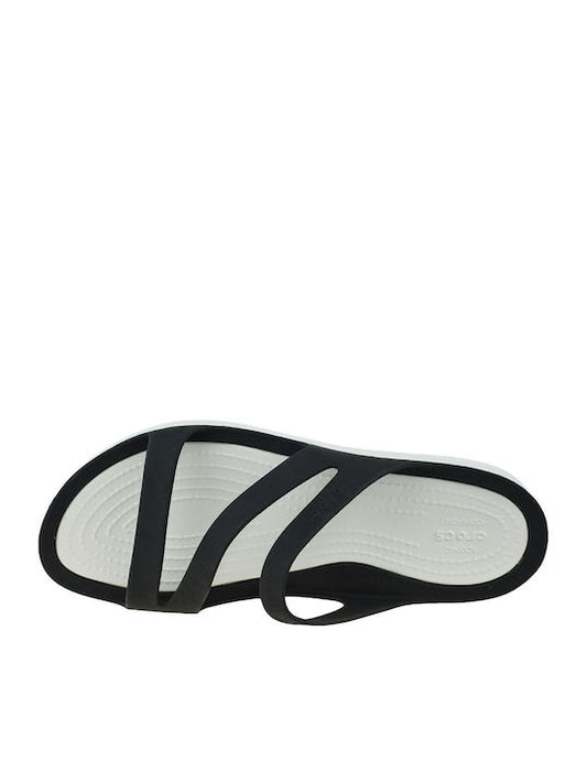 Crocs Swiftwater Sandal Σαγιονάρες σε Μαύρο Χρώμα 203998-066