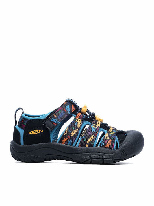 Keen Παιδικά Πέδιλα Newport H2 Μαύρα 1027381