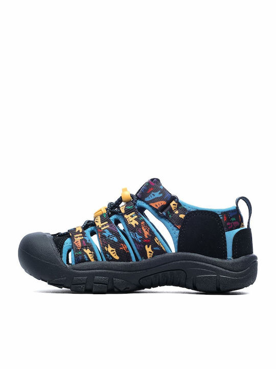 Keen Παιδικά Πέδιλα Newport H2 Μαύρα 1027381