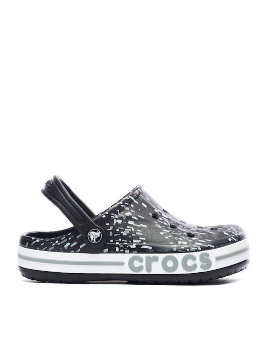 Crocs Παιδικά Σαμπό Θαλάσσης 207020-0C4 Μαύρα