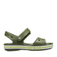 Crocs Kids’ Bayaband Sandal Παιδικά Ανατομικά Παπουτσάκια Θαλάσσης Χακί 211054-309