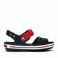 Crocs Παιδικά Ανατομικά Παπουτσάκια Θαλάσσης Crocband 12856-485 Navy Μπλε