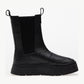 Puma Mayze Stack Γυναικεία Chelsea Μποτάκια Μαύρα 386272-06
