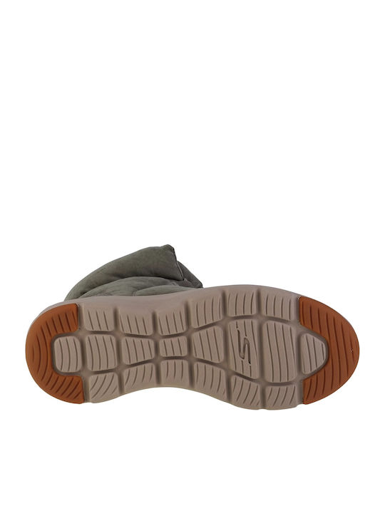 Skechers Ultra Γυναικεία Μποτάκια Πράσινα 144194-OLV