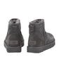 Ugg Australia Classic Mini II 1016222 Suede Γυναικεία Μποτάκια με Γούνα Γκρι