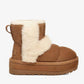 Ugg Australia Classic Γυναικεία Μποτάκια Αστραγάλου με Γούνα Ταμπά 1144046-CHE