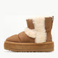 Ugg Australia Classic Γυναικεία Μποτάκια Αστραγάλου με Γούνα Ταμπά 1144046-CHE