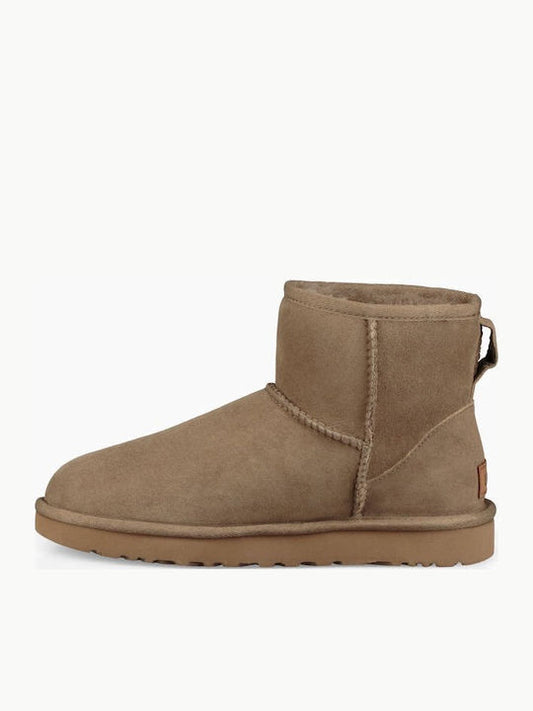 Ugg Australia Classic Mini II 1016222 Suede Γυναικεία Μποτάκια με Γούνα Antilope