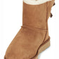 Ugg Australia Mini Bailey Bow II 1016501 Suede Γυναικεία Μποτάκια με Γούνα Chestnut