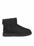 Ugg Australia Classic Mini II 1016222 Suede Γυναικεία Μποτάκια με Γούνα Μαύρα