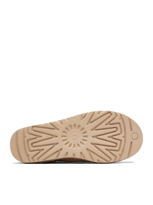 Ugg Australia Classic Ultra Mini 1116109-San Suede Γυναικεία Μποτάκια με Γούνα