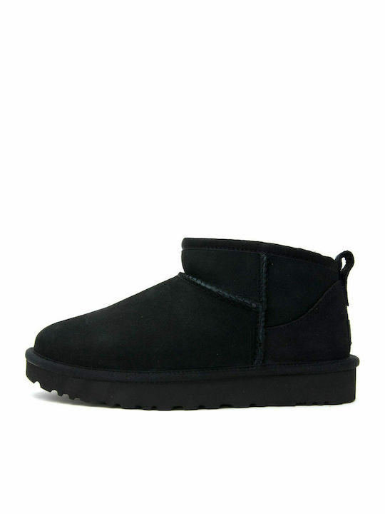 Γυναικεία Μποτάκια Ugg Classic Ultra Mini Black 1116109-BLK