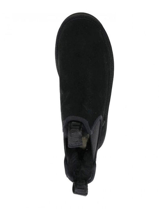 Ugg Australia Neumel Platform 1134526 Suede Γυναικεία Chelsea Μποτάκια Μαύρα