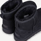 Ugg Australia Classic Mini II 1016222 Suede Γυναικεία Μποτάκια με Γούνα Μαύρα