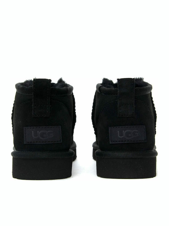 Γυναικεία Μποτάκια Ugg Classic Ultra Mini Black 1116109-BLK
