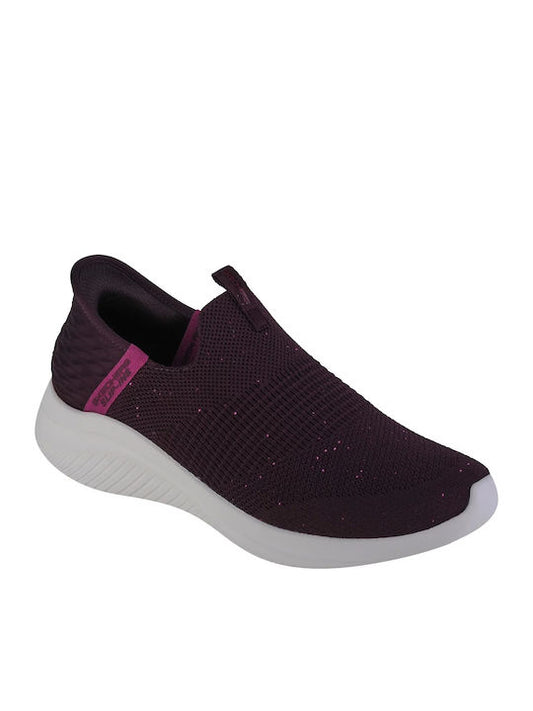 Skechers Ultra Γυναικεία Slip-On Μπορντό 149594-WINE