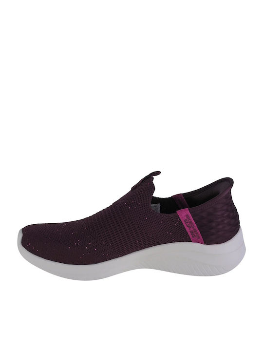 Skechers Ultra Γυναικεία Slip-On Μπορντό 149594-WINE