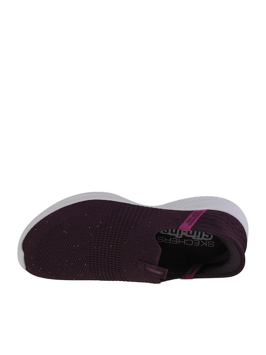 Skechers Ultra Γυναικεία Slip-On Μπορντό 149594-WINE