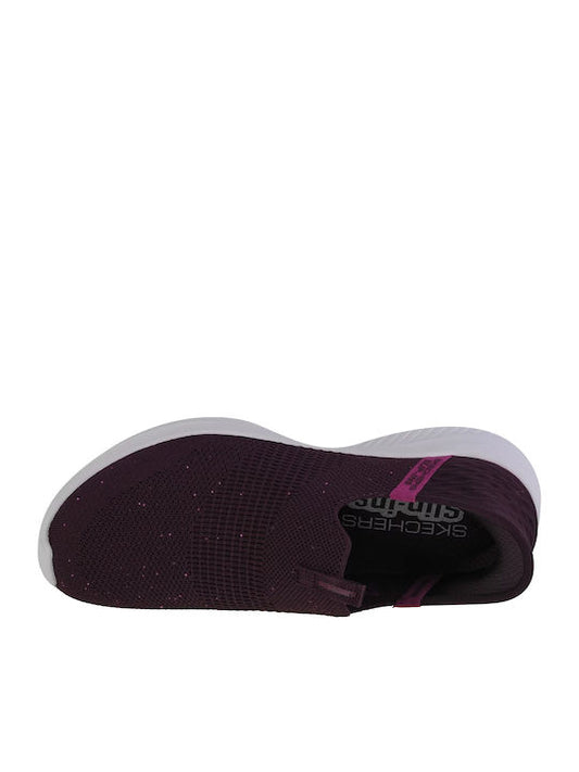 Skechers Ultra Γυναικεία Slip-On Μπορντό 149594-WINE