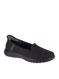 Skechers On The Go Flex Γυναικεία Slip-On Μαύρα 138182-BBK