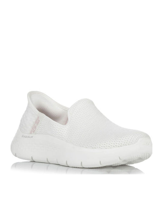 Skechers Go Walk Flex Γυναικεία Slip-On Λευκά 124963-OFWT