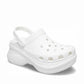 Crocs Classic Bae Γυναικεία Ανατομικά Σαμπό Λευκά 206302-100