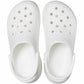 Crocs Classic Bae Γυναικεία Ανατομικά Σαμπό Λευκά 206302-100