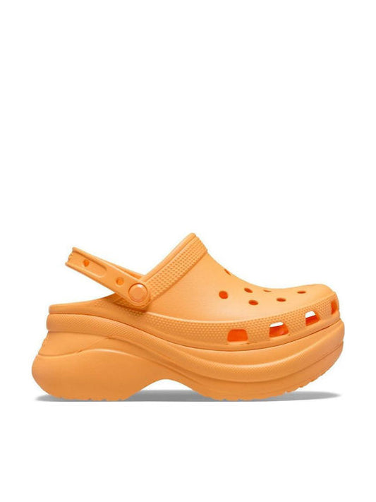 Crocs Classic Bae Γυναικεία Σαμπό Πορτοκαλί 206302-85Q