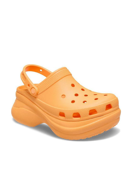 Crocs Classic Bae Γυναικεία Σαμπό Πορτοκαλί 206302-85Q