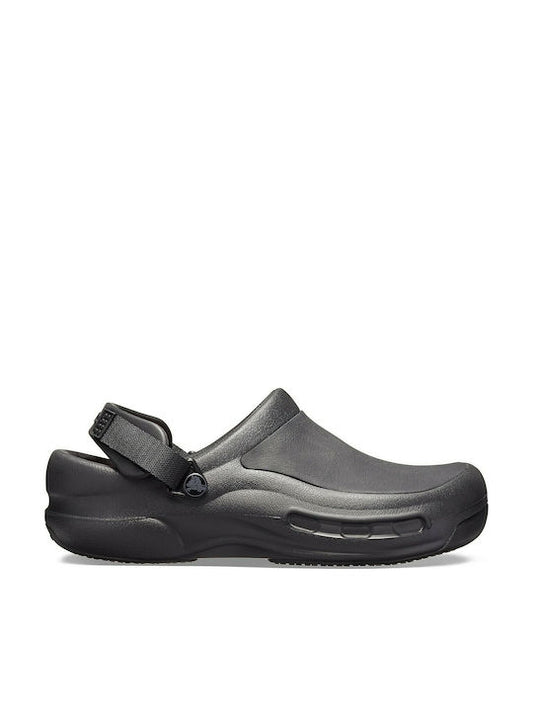 Crocs Bistro Pro LiteRide Clog Black Ανατομικό Σαμπό Unisex Μαύρο 205669-001