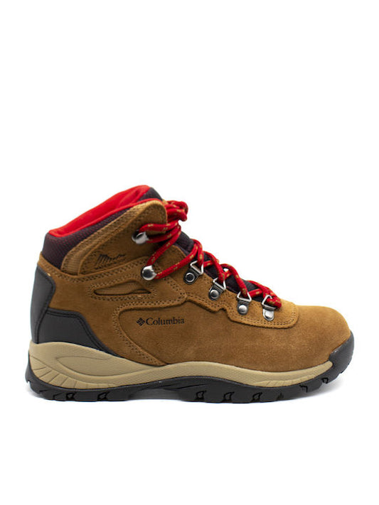 Columbia Newton Ridge Plus 1718821-286 Ανδρικά Ορειβατικά Μποτάκια Αδιάβροχα Καφέ