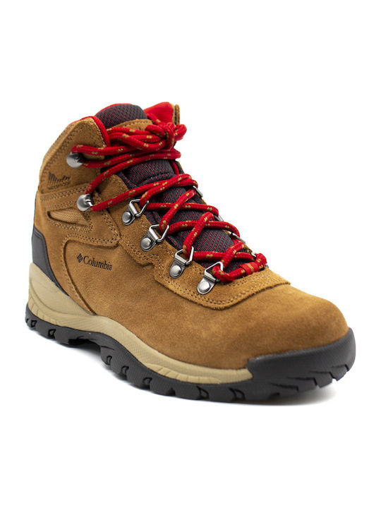 Columbia Newton Ridge Plus 1718821-286 Ανδρικά Ορειβατικά Μποτάκια Αδιάβροχα Καφέ