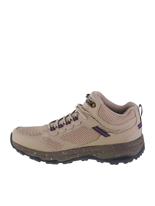 Skechers Go Run Trail Altitude Highly Elevated 128206-TPNV Γυναικεία Ορειβατικά Παπούτσια Μπεζ