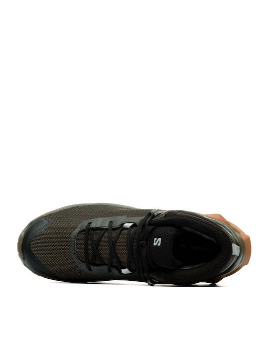 Salomon X Reveal Chukka L41763000 Ανδρικά Ορειβατικά Παπούτσια Αδιάβροχα Πράσινα