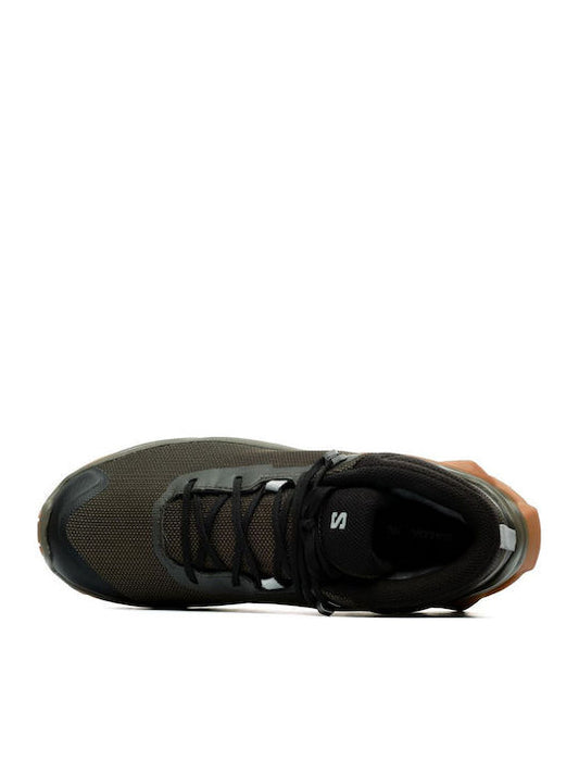 Salomon X Reveal Chukka L41763000 Ανδρικά Ορειβατικά Παπούτσια Αδιάβροχα Πράσινα