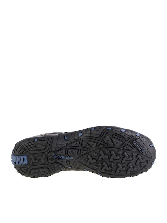 Columbia Woodburn II 1553001-054 Ανδρικά Ορειβατικά Παπούτσια Αδιάβροχα Μαύρα