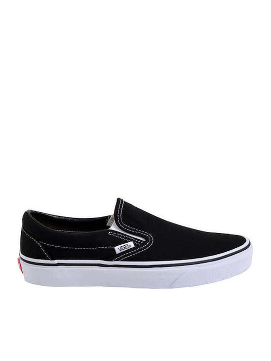 Vans Πάνινα Ανδρικά Slip-On Μαύρα VN000EYEBLK