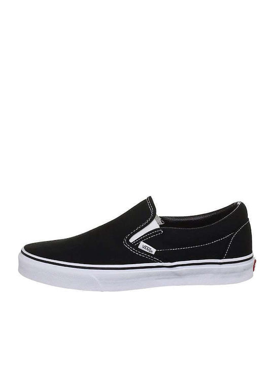 Vans Πάνινα Ανδρικά Slip-On Μαύρα VN000EYEBLK