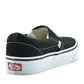 Vans Πάνινα Ανδρικά Slip-On Μαύρα VN000EYEBLK