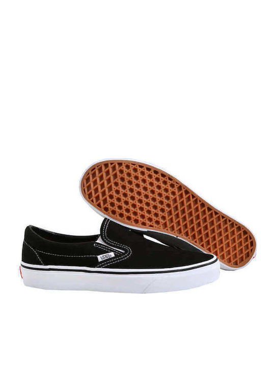 Vans Πάνινα Ανδρικά Slip-On Μαύρα VN000EYEBLK