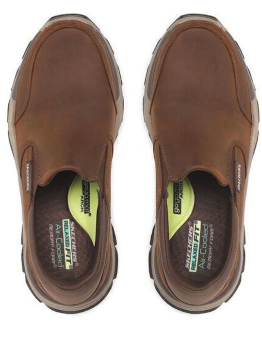 Skechers Ανδρικά Casual Παπούτσια Καφέ 204480-CDB