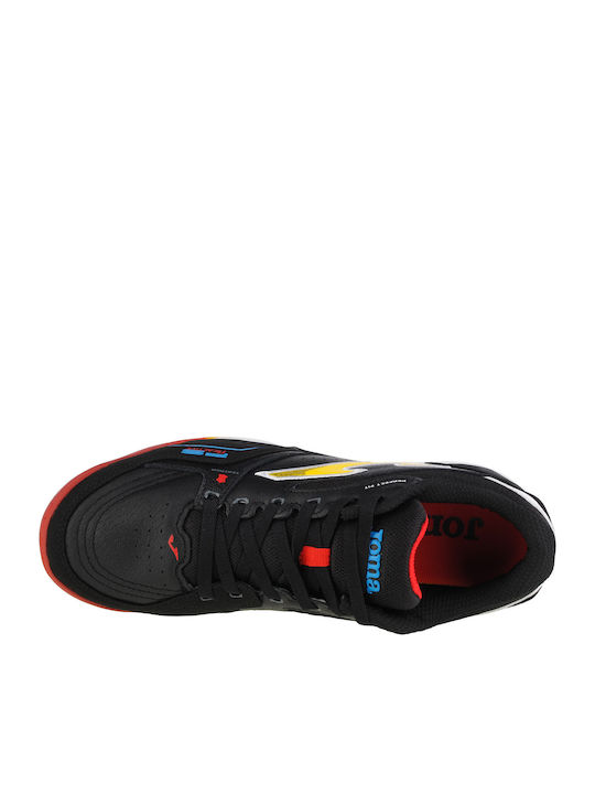 Joma FS 2201 IN FSS2201IN Χαμηλά Ποδοσφαιρικά Παπούτσια Σάλας Μαύρα