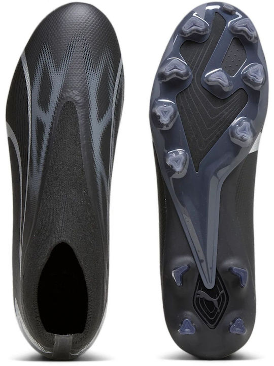 Puma Ultra Match Ll FG/AG 107511-02 Ψηλά Ποδοσφαιρικά Παπούτσια με Τάπες Black / Asphalt