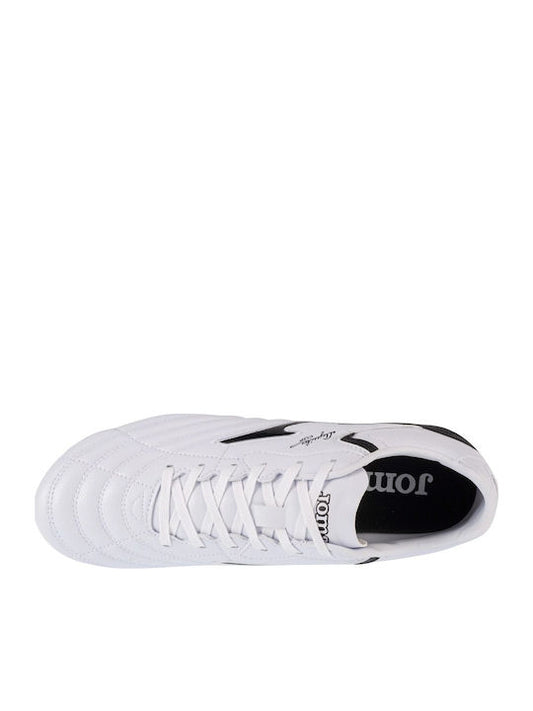 Joma Aguila Cup FG ACUS2402 Χαμηλά Ποδοσφαιρικά Παπούτσια με Τάπες Λευκά