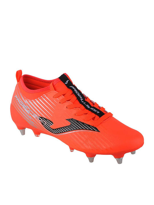 Joma Propulsion Cup 2308 SG PCUW2308 Χαμηλά Ποδοσφαιρικά Παπούτσια με Τάπες Πορτοκαλί