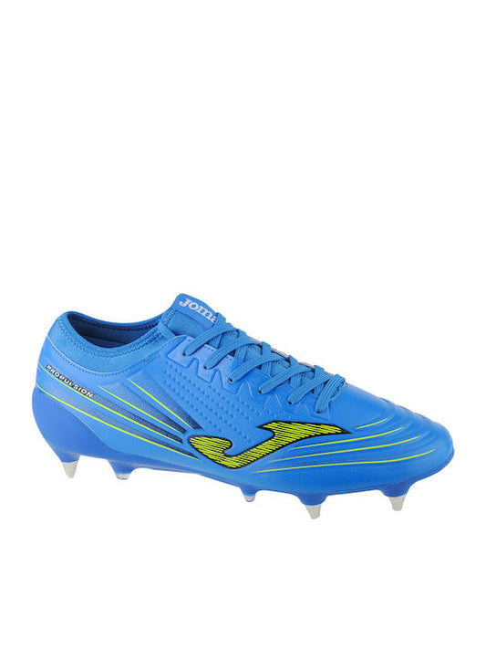 Joma Propulsion Cup 2104 SG PCUS2104SG Χαμηλά Ποδοσφαιρικά Παπούτσια με Τάπες Μπλε
